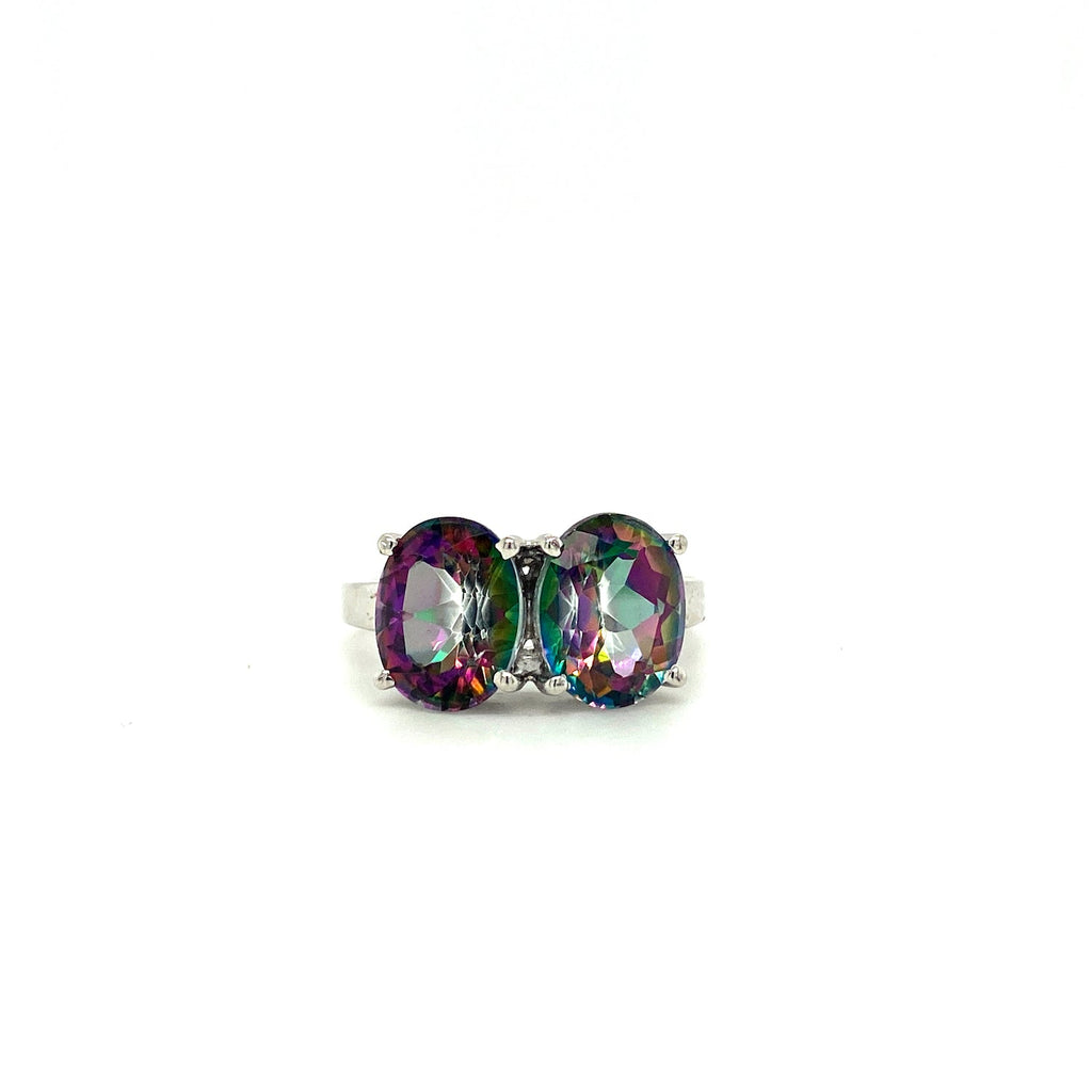 Mystic Topaz Ring in .925 Sterling Silver KSR - 12007