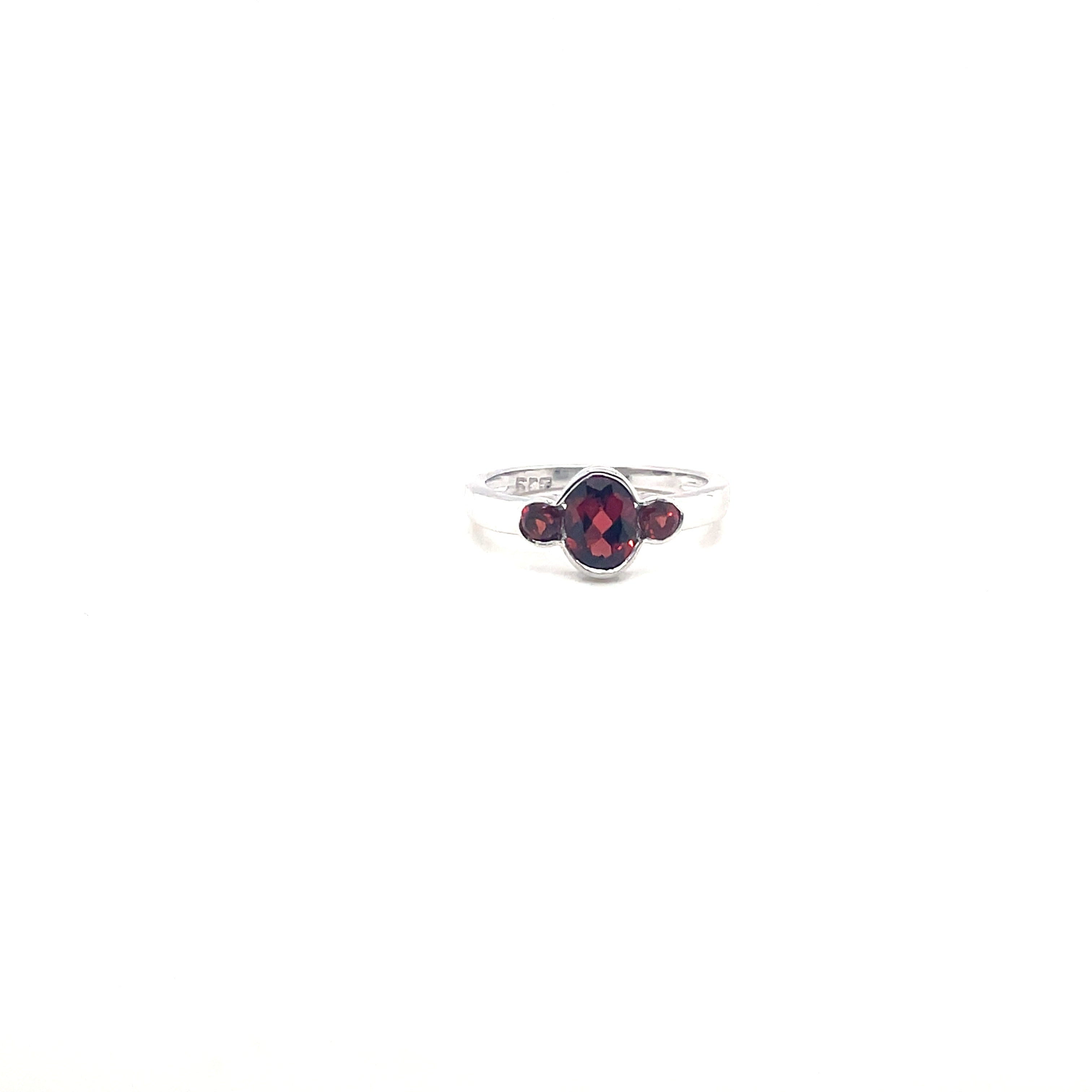 Blue Topaz Ring in .925 Sterling Silver - KSR 14953