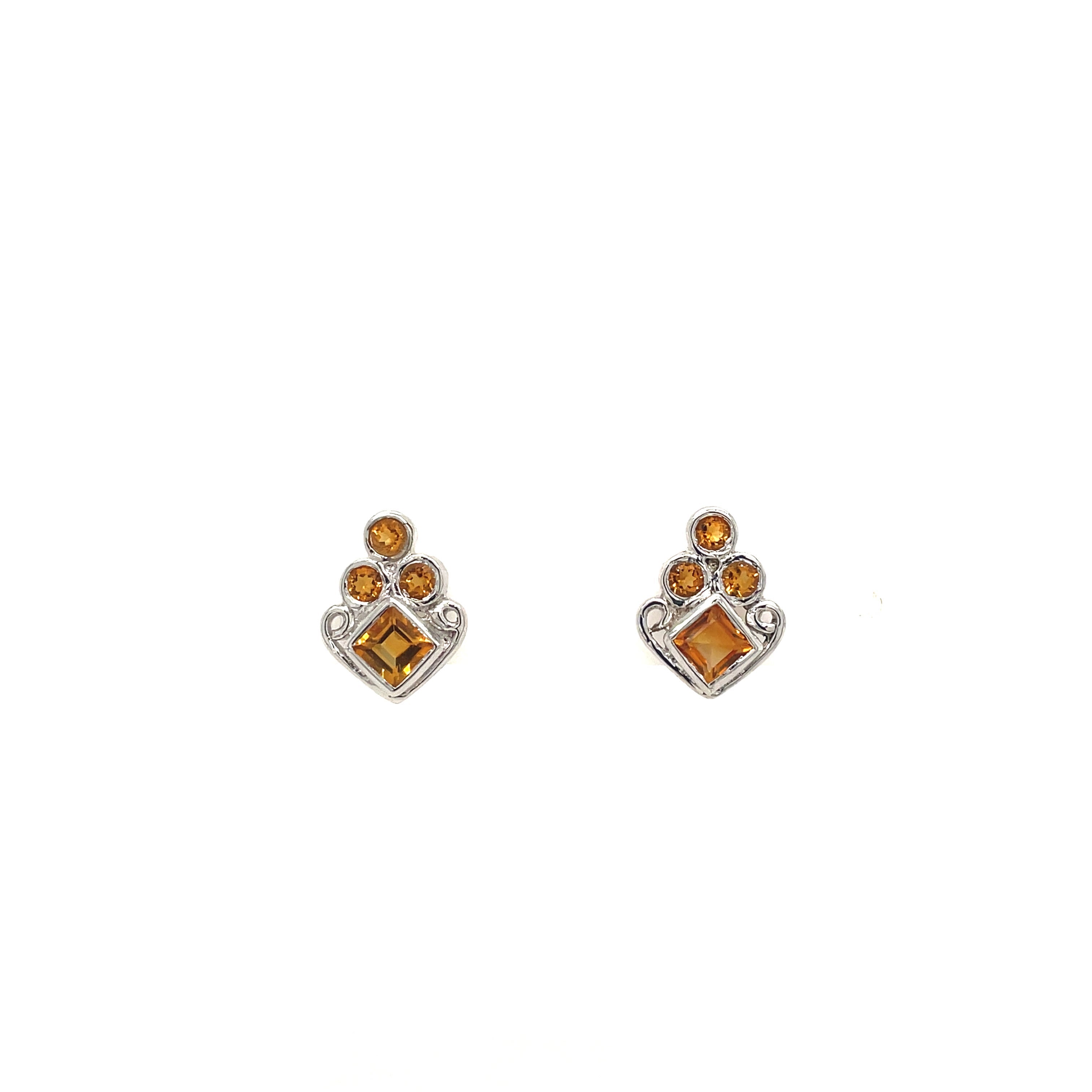Blue Topaz Earring in .925 Sterling Silver - KST 5127