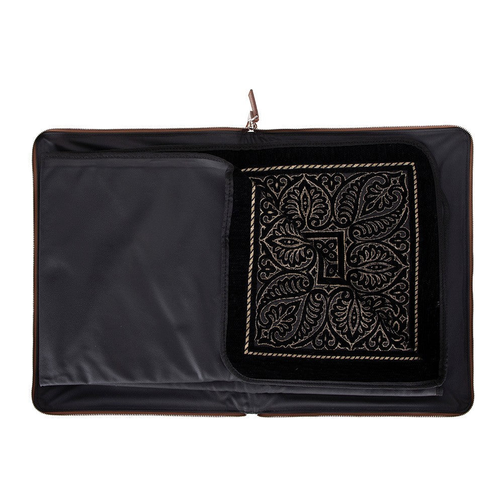 Michigan Genuine Leather Prayer Rug – Portable Travel Seccade