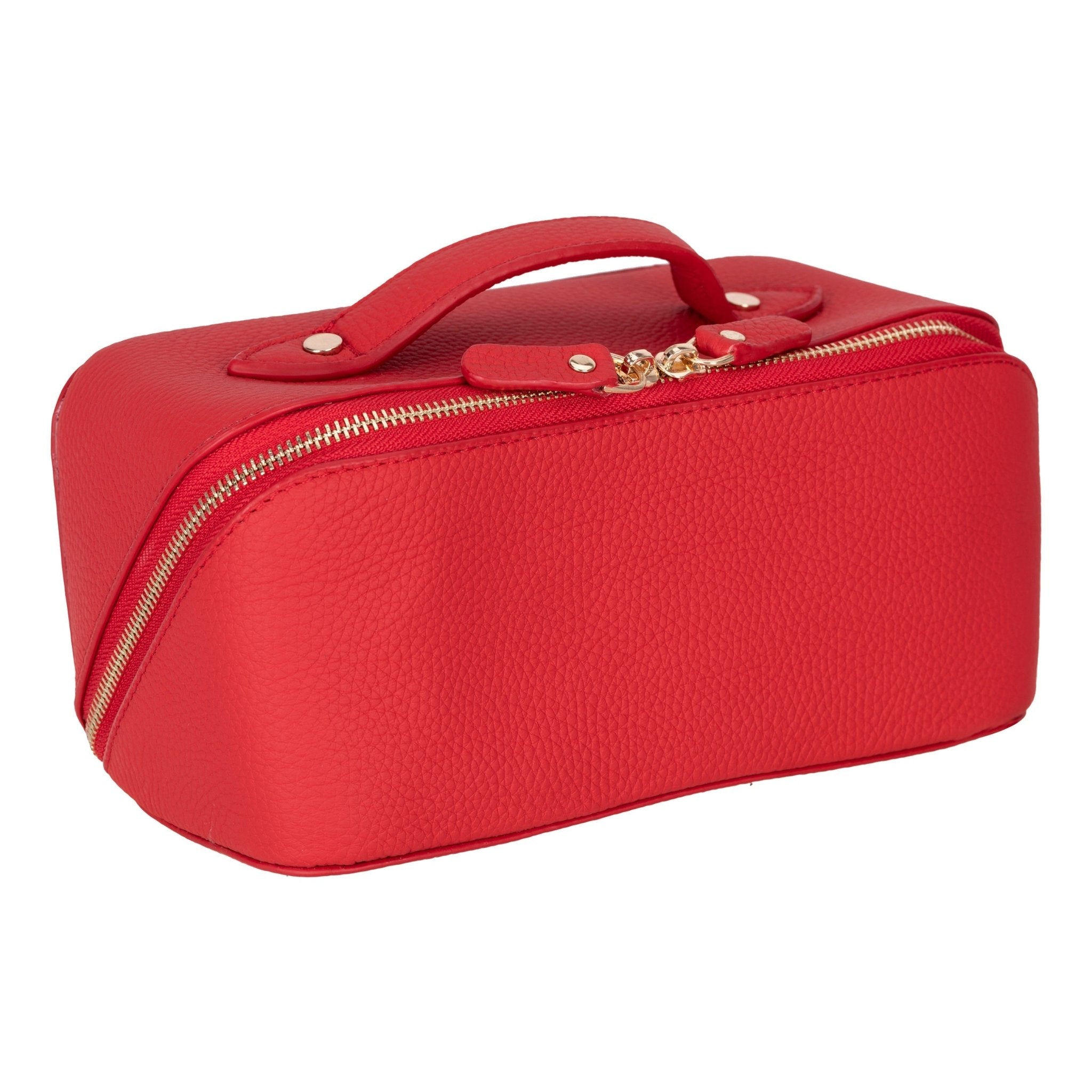 Haines Leather Cosmetic Bag – Elegant & Functional for Women